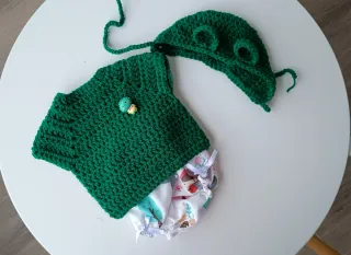 Conjunto Reborn Hecho a Mano Talla 00