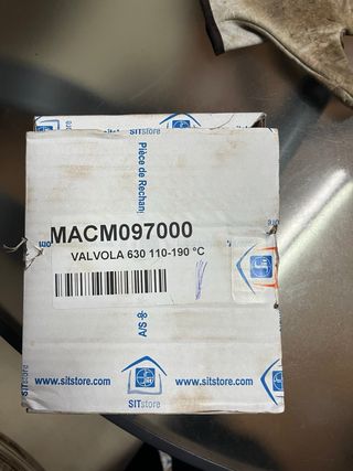 Válvula de gas 630 EUROSIT 110-190°C