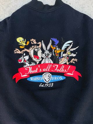 Vintage Warner Bros. Felpa Looney Tunes L Vintage