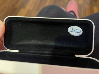 Custodia occhiali Calvin Klein bianca