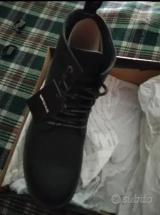 Scarponi GAS neri nuovi con scontrino e cartellino