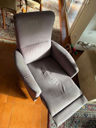 Butaca reclinable eléctrica gris SÚPER REBAJADA!!!