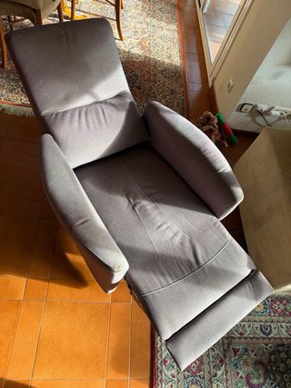 Butaca reclinable eléctrica gris SÚPER REBAJADA!!!