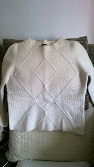Maglione di lana ideale per lo sci, taglia S