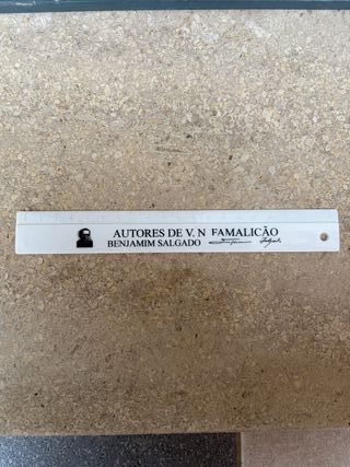 Régua Vintage Autores V.N.F. Benjamim Salgado