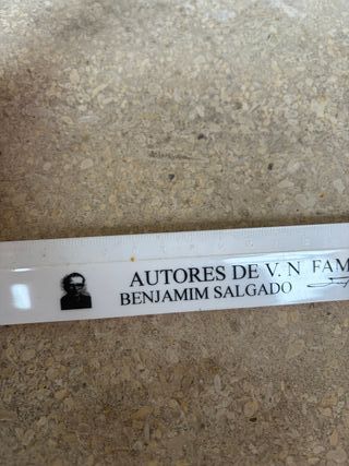 Régua Vintage Autores V.N.F. Benjamim Salgado