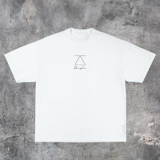 White T-shirt DISCIPLINA