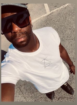 White T-shirt DISCIPLINA