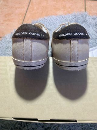 Golden Goose Superstar Beige/Nero Tg. 38