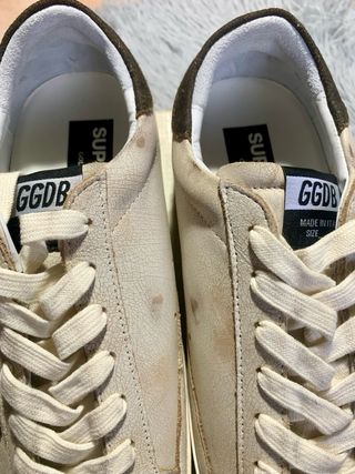 Golden Goose Superstar Beige/Nero Tg. 38