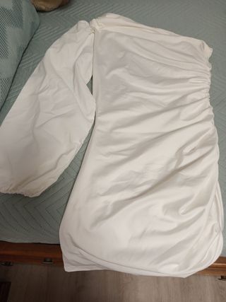 Vestido blanco de la xs