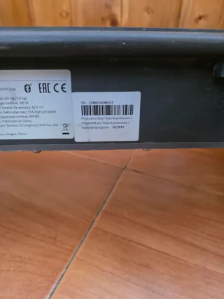 Patinete Eléctrico Xiaomi Negro