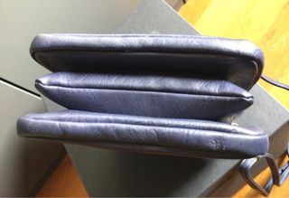 Bellissima borsa blu a tracolla