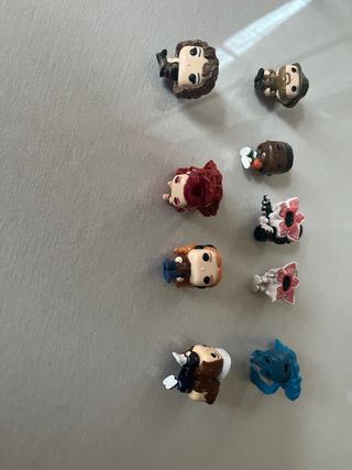 Lote 9 Funkos Stranger Things Kinder Joy