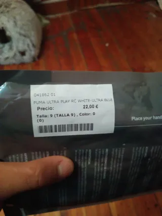 Guantes de portero Puma Talla 9