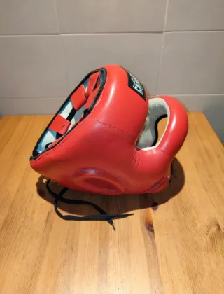 Casco de Boxeo Rojo Charlie