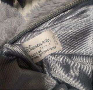 Peluche de Conejo Gris y Blanco