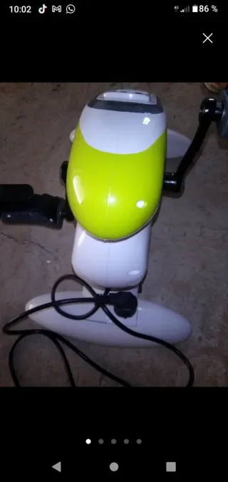 Mini Bicicleta Estática para Pies