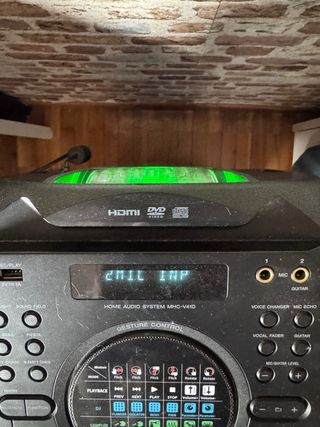 Altavoz Sony Home system mch v41d