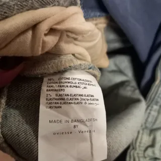 Pantaloni jeans Premaman al ginocchio taglia L