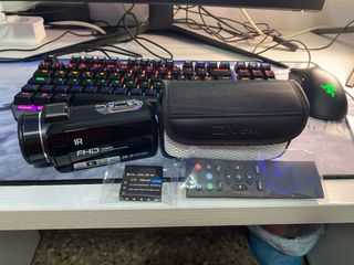 Cámara de Video Full HD Negra