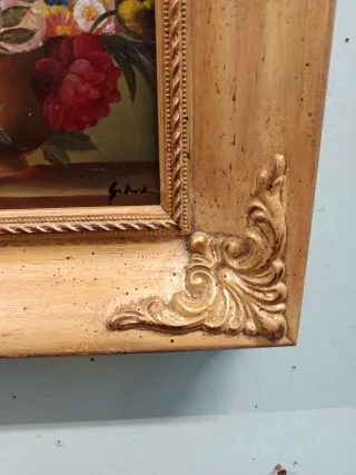 Dipinto olio su tavola  37x31