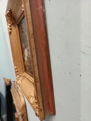 Dipinto olio su tavola  37x31