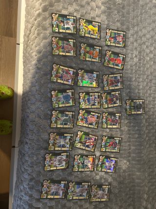 Cromos Super Cracks y Ed. Limitadas 2015-16