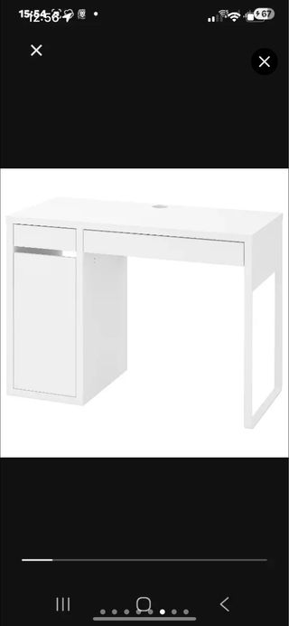 Escritorio de trabajo o infantil con repisas