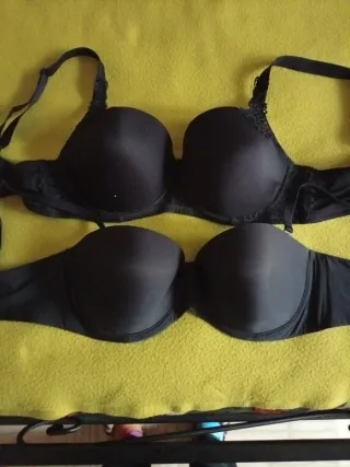 Set 2 Reggiseni tg. 4B Nero