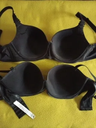 Set 2 Reggiseni tg. 4B Nero