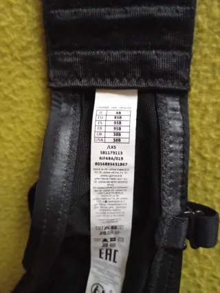 Set 2 Reggiseni tg. 4B Nero