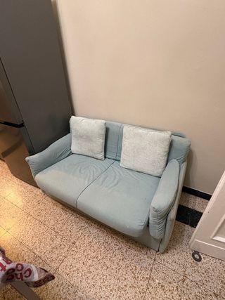 Divano letto tessuto