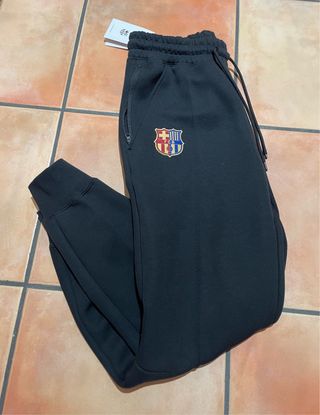 Pantalón Nike Tech Fleece FC Barcelona Negro
