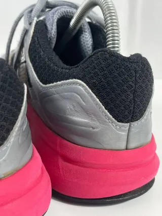 Zapatillas Adidas Grises y Rosas