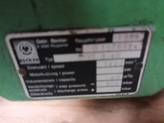 Compresor / Bomba de vacío