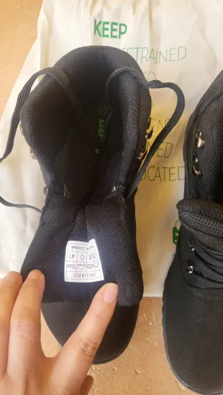 Botas Sagua Hombre Talla 41 Negras