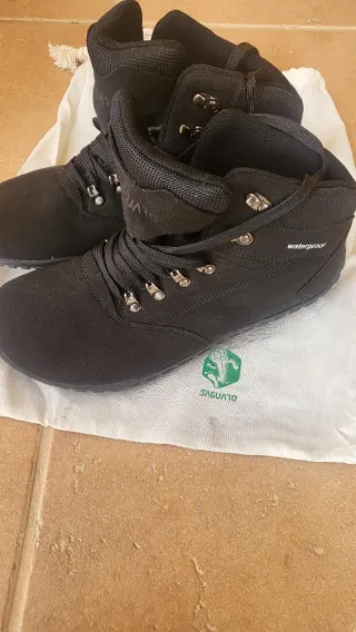 Botas Sagua Hombre Talla 41 Negras