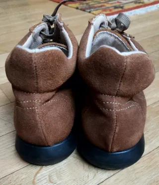 Botines de piel marrones Talla 41