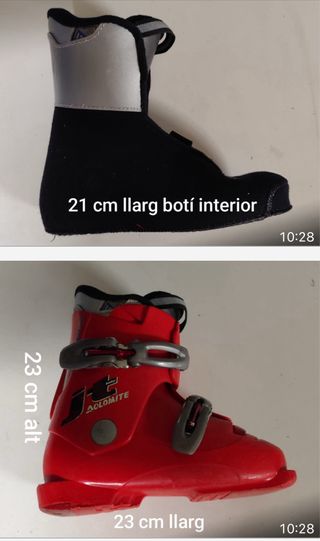 Esquís Dynastar D8 Niños + Botas y Bastones