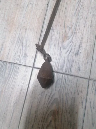 Báscula romana antigua