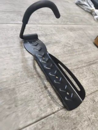 Soporte Pared Bicicleta Negro