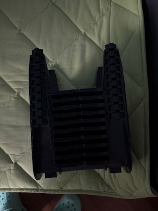 Portabottiglie vino modulare nero