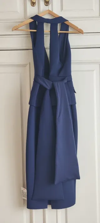 Vestido azul par ocasiones especiales, ceremonia
