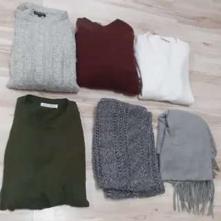 Lote Ropa Mujer Talla M jersey bufanda