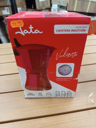 Cafetera de aluminio JATA HCAF2009 de 9 tazas