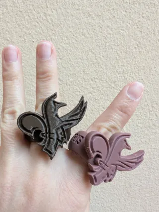 5 pasapañoletas marrón