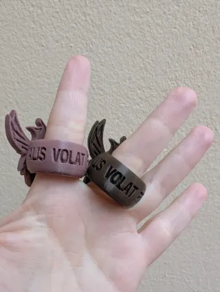 5 pasapañoletas marrón