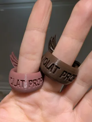 5 pasapañoletas marrón