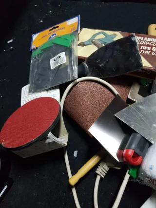 Lote herramientas pintor